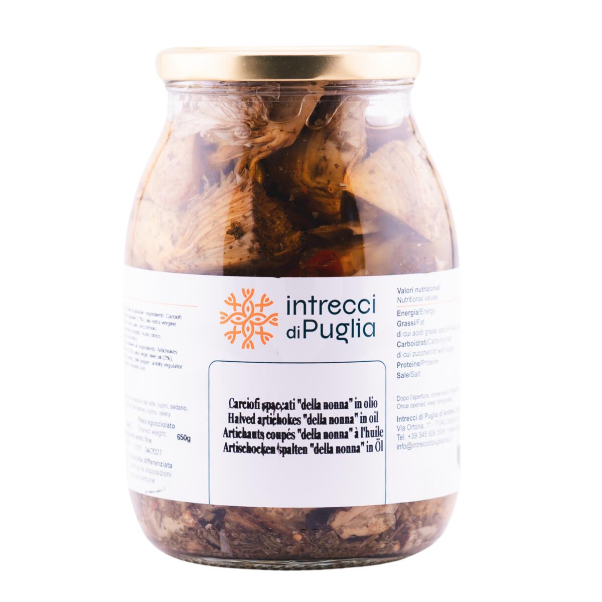 Carciofi spaccati della nonna 950G