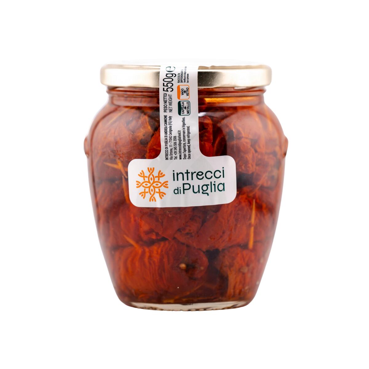 Involtini di pomodoro in olio