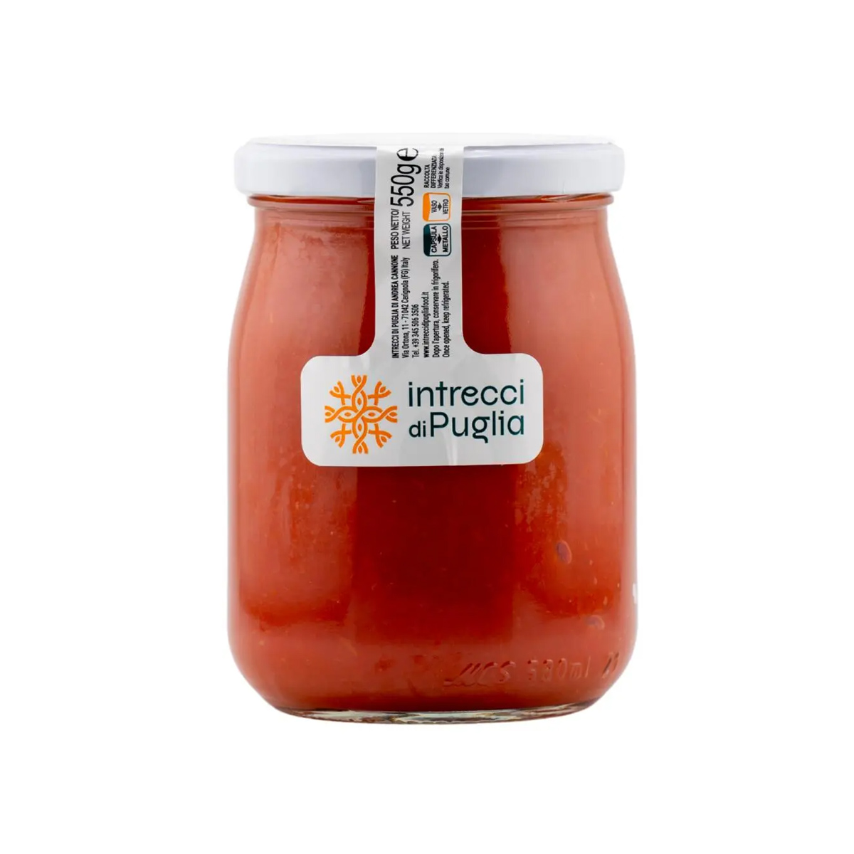 Passata di Datterino Rosso Bio 550g