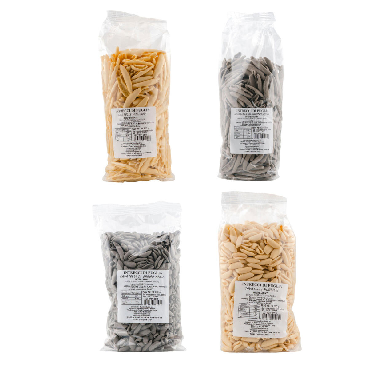 Intrecci di Pasta Pugliese - 4x 500g