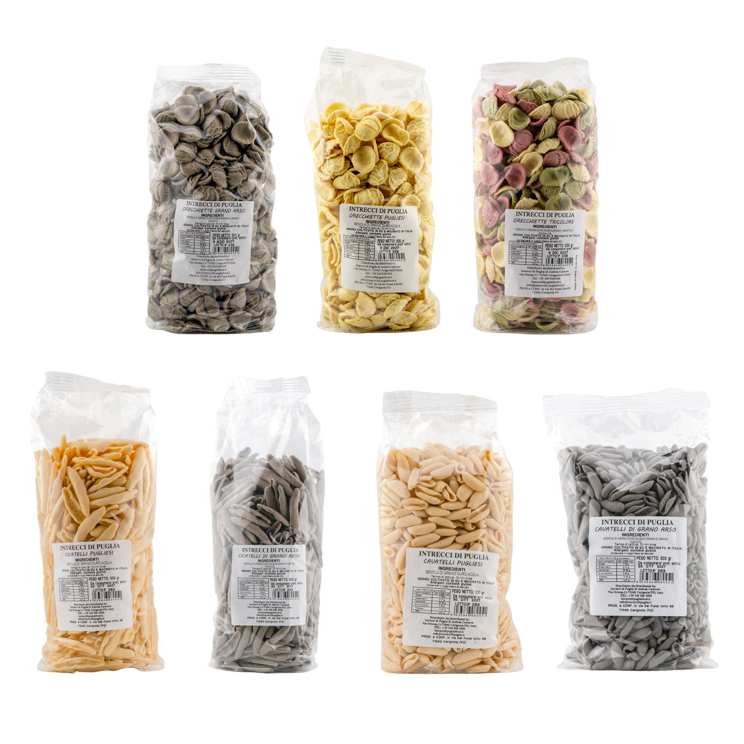 Intrecci di Pasta Pugliese - 7x 500g