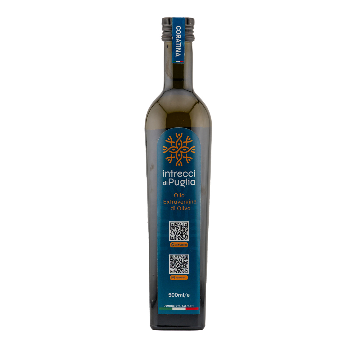 Olio Extra Vergine di Oliva Pugliese in Vetro - 250/500ml
